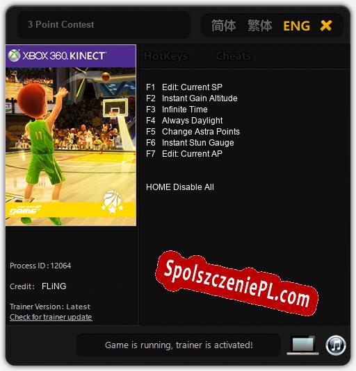 Treinador liberado para 3 Point Contest [v1.0.1]