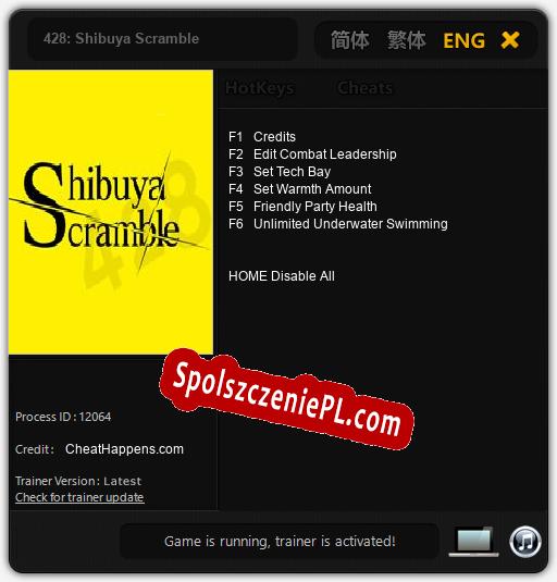 428: Shibuya Scramble: Cheats, Trainer +6 [CheatHappens.com]