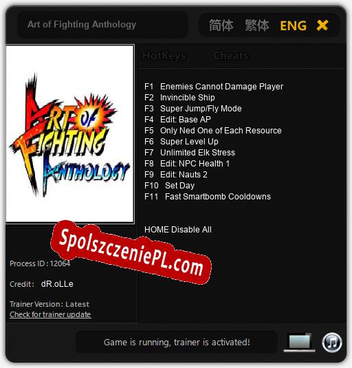 Art of Fighting Anthology: Treinador (V1.0.42)