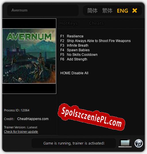 Avernum: Trainer +6 [v1.9]