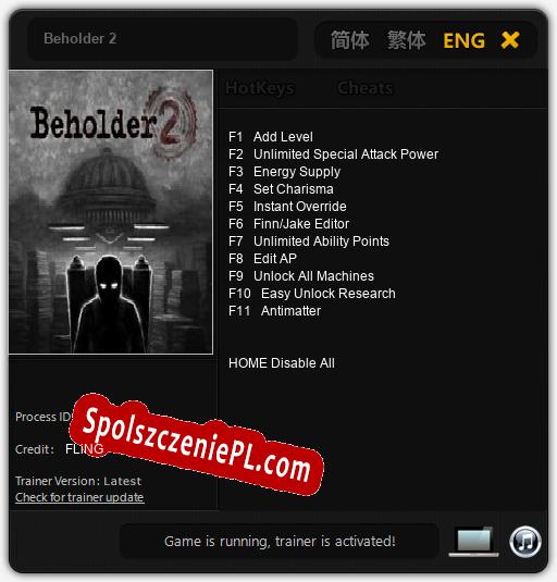 Beholder 2: Treinador (V1.0.95)