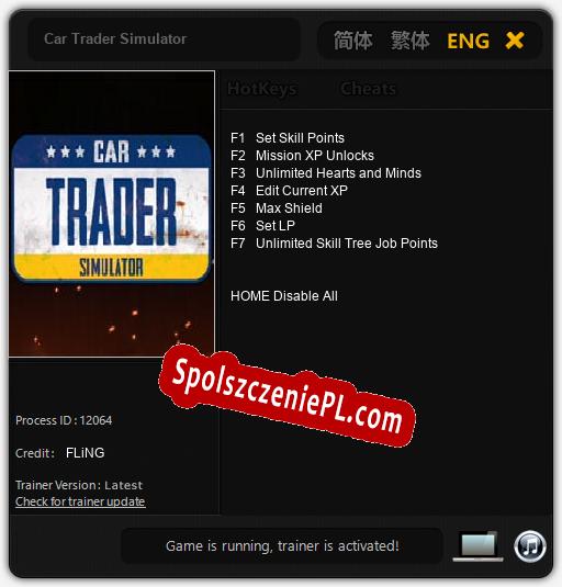 Treinador liberado para Car Trader Simulator [v1.0.1]