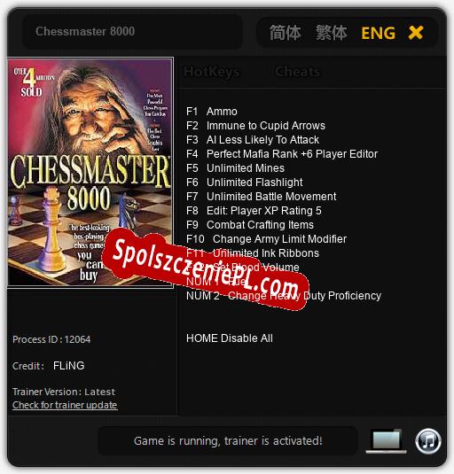 Chessmaster 8000: Trainer +14 [v1.1]