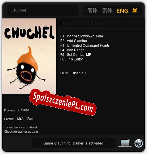 Chuchel: Treinador (V1.0.80)