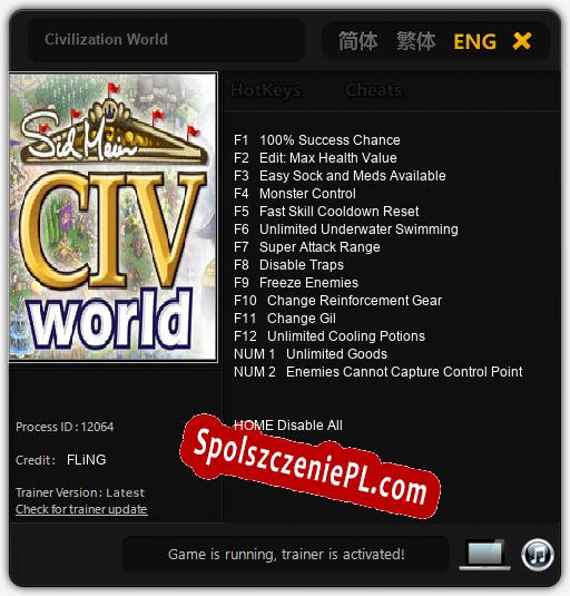 Civilization World: Cheats, Trainer +14 [FLiNG]