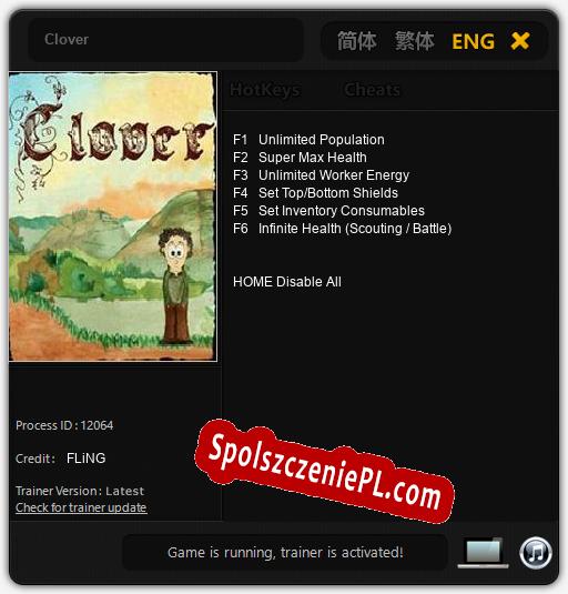 Clover: Treinador (V1.0.33)