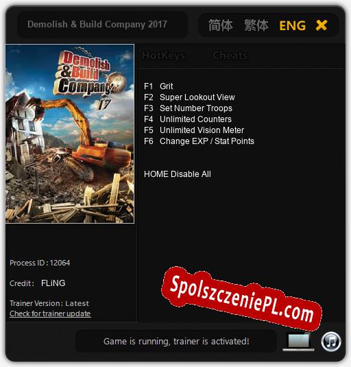 Demolish & Build Company 2017: Cheats, Trainer +6 [FLiNG]