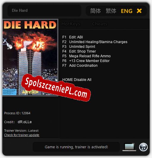 Die Hard: Treinador (V1.0.79)