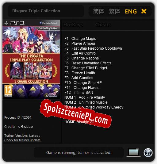 Disgaea Triple Collection: Cheats, Trainer +15 [dR.oLLe]