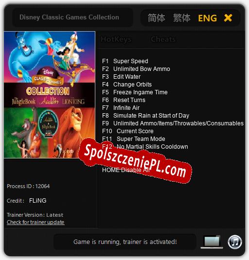 Disney Classic Games Collection: Trainer +12 [v1.1]