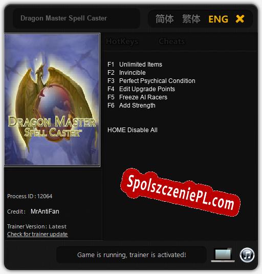 Dragon Master Spell Caster: Treinador (V1.0.89)