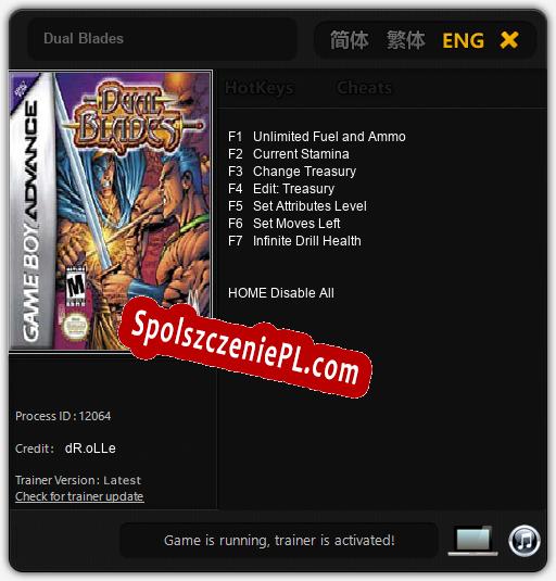 Dual Blades: Treinador (V1.0.27)