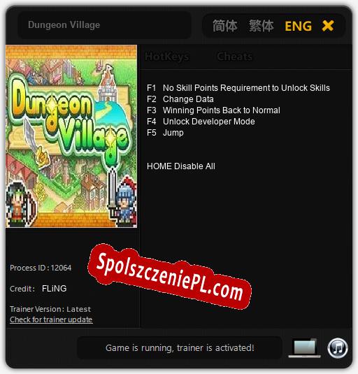 Dungeon Village: Trainer +5 [v1.6]