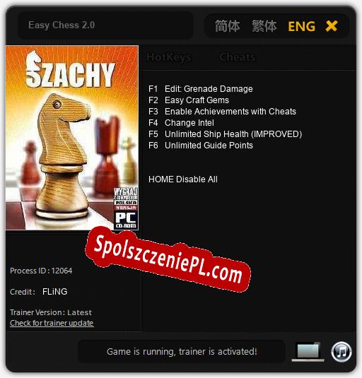 Treinador liberado para Easy Chess 2.0 [v1.0.9]