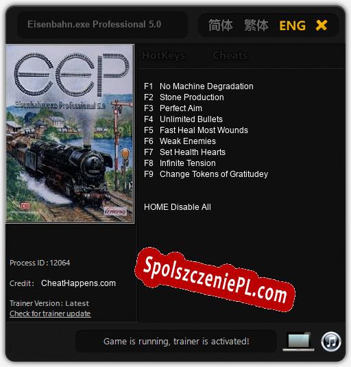 Eisenbahn.exe Professional 5.0: Cheats, Trainer +9 [CheatHappens.com]