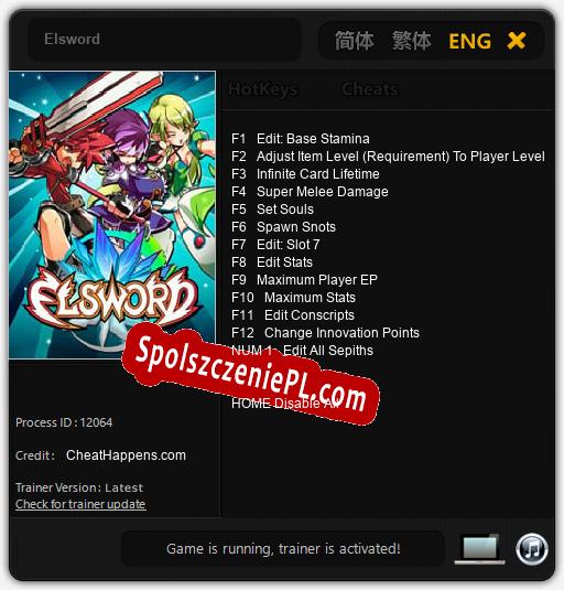 Elsword: Trainer +13 [v1.9]