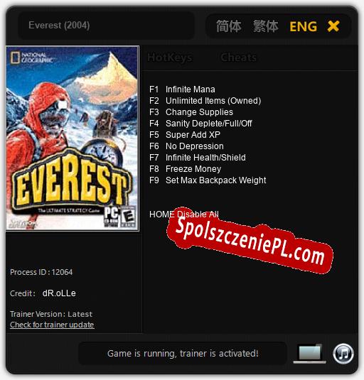 Everest (2004): Treinador (V1.0.13)