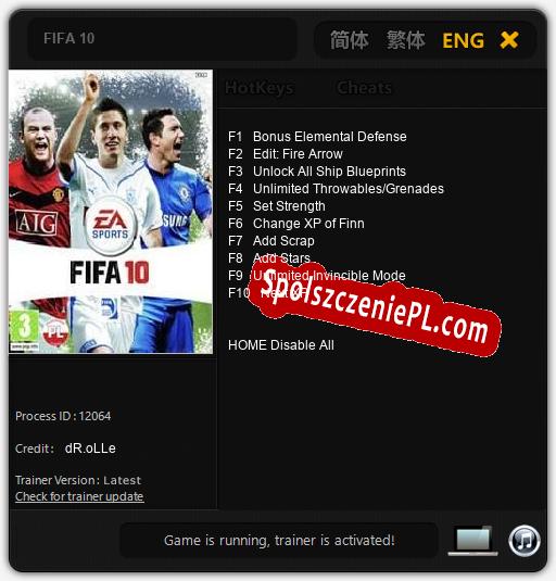 Treinador liberado para FIFA 10 [v1.0.2]