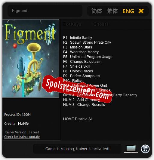 Figment: Cheats, Trainer +15 [FLiNG]