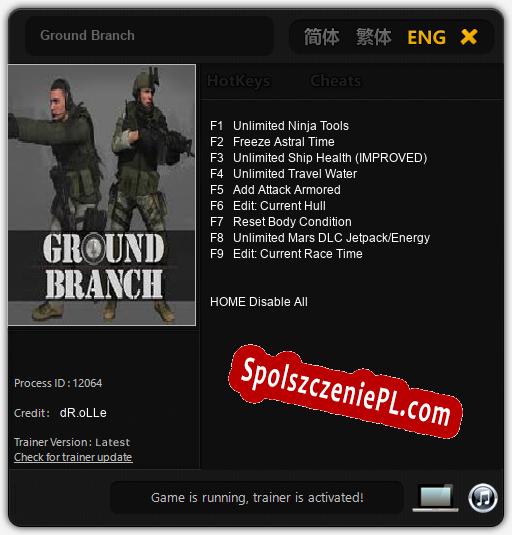 Ground Branch: Treinador (V1.0.70)