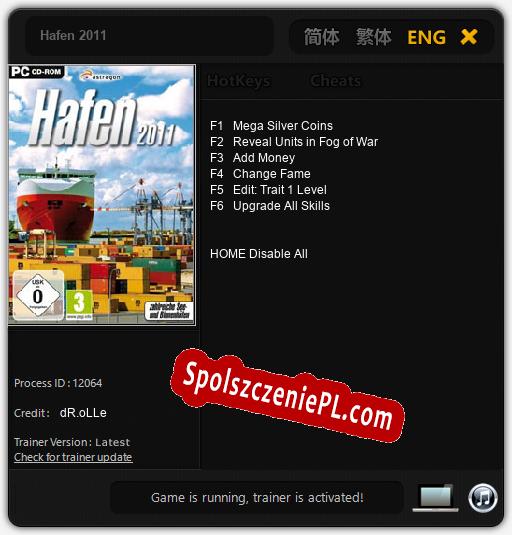 Hafen 2011: Cheats, Trainer +6 [dR.oLLe]