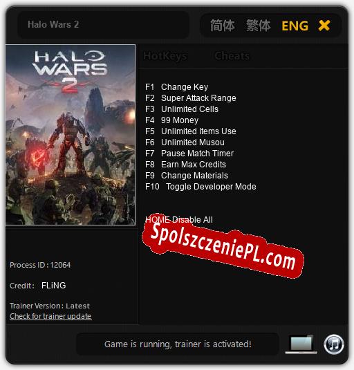 Halo Wars 2: Trainer +10 [v1.2]