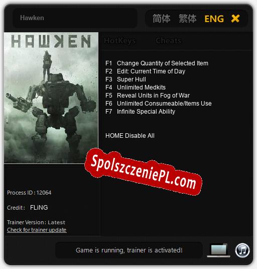 Hawken: Cheats, Trainer +7 [FLiNG]