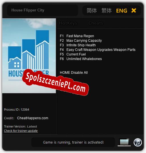 House Flipper City: Cheats, Trainer +6 [CheatHappens.com]