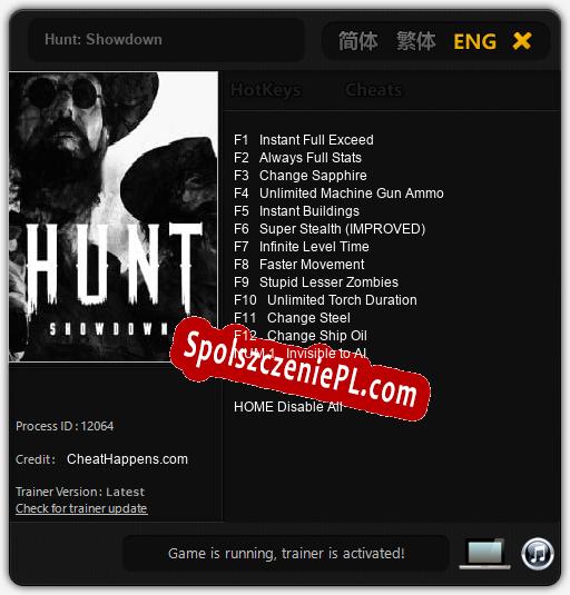 Hunt: Showdown: Cheats, Trainer +13 [CheatHappens.com]