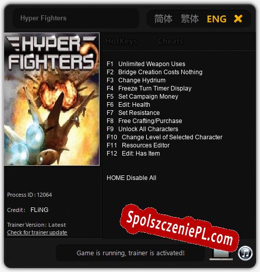 Hyper Fighters: Treinador (V1.0.90)