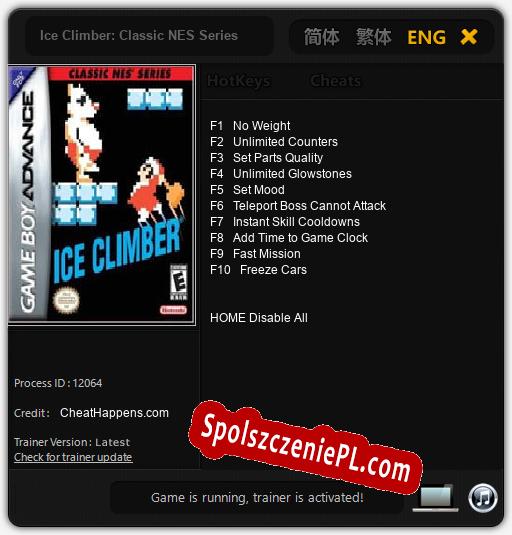 Ice Climber: Classic NES Series: Trainer +10 [v1.6]