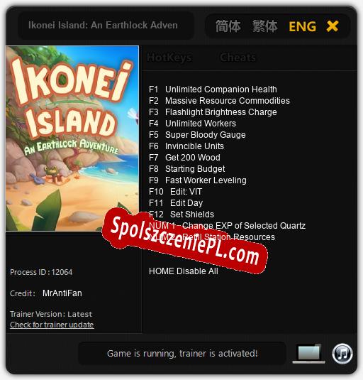 Ikonei Island: An Earthlock Adventure: Cheats, Trainer +14 [MrAntiFan]