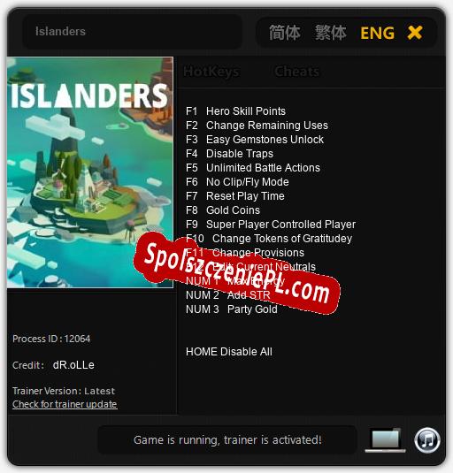 Islanders: Trainer +15 [v1.4]