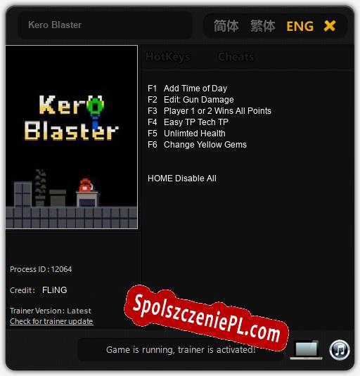 Kero Blaster: Treinador (V1.0.2)