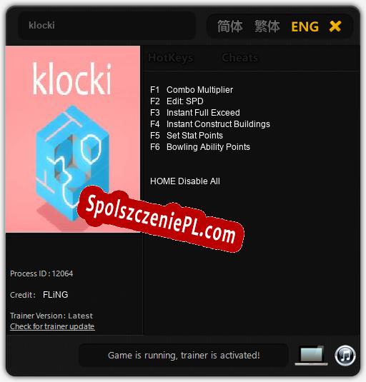 klocki: Treinador (V1.0.66)