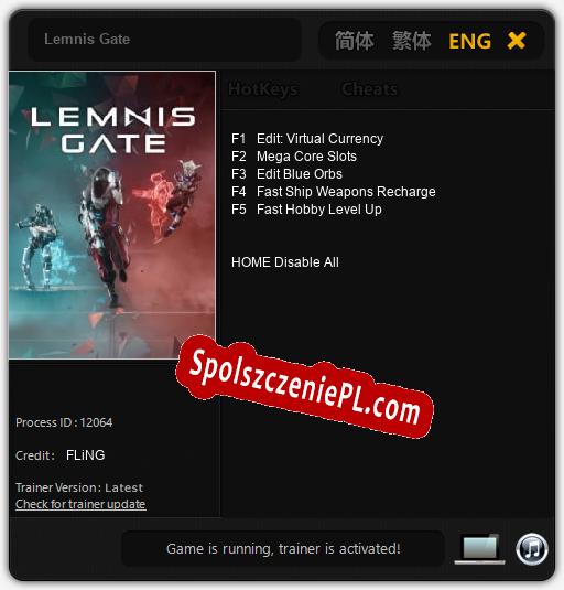 Lemnis Gate: Trainer +5 [v1.8]