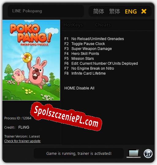 LINE Pokopang: Cheats, Trainer +8 [FLiNG]