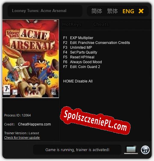 Looney Tunes: Acme Arsenal: Trainer +7 [v1.5]