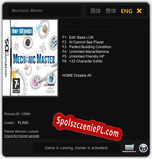 Mechanic Master: Cheats, Trainer +6 [FLiNG]