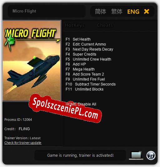 Micro Flight: Trainer +11 [v1.3]