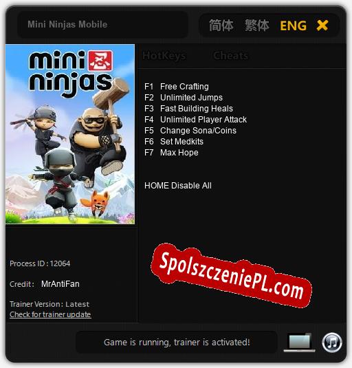 Mini Ninjas Mobile: Treinador (V1.0.3)