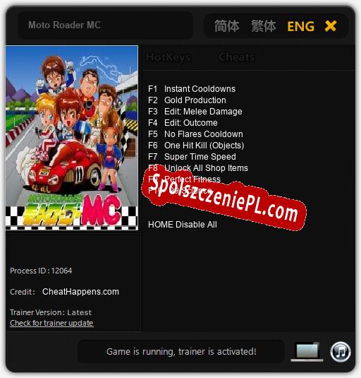 Moto Roader MC: Trainer +10 [v1.6]