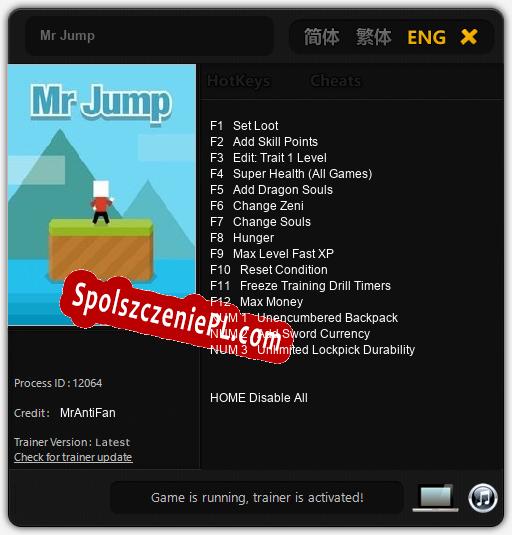 Mr Jump: Treinador (V1.0.18)