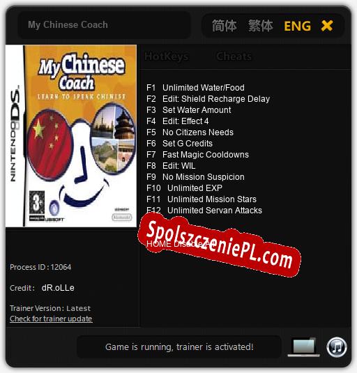 Treinador liberado para My Chinese Coach [v1.0.6]