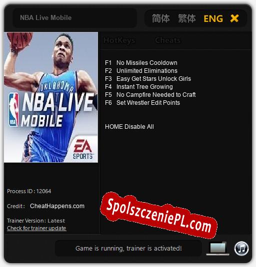 NBA Live Mobile: Trainer +6 [v1.6]