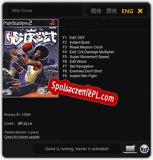 NBA Street: Trainer +9 [v1.7]