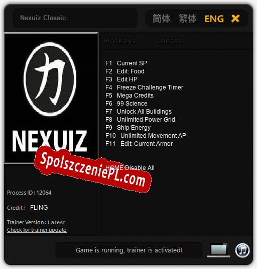 Nexuiz Classic: Treinador (V1.0.71)