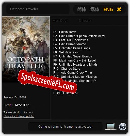 Octopath Traveler: Treinador (V1.0.84)