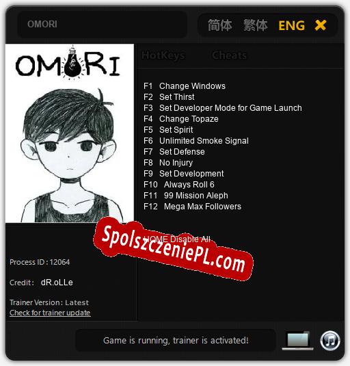 Treinador liberado para OMORI [v1.0.1]