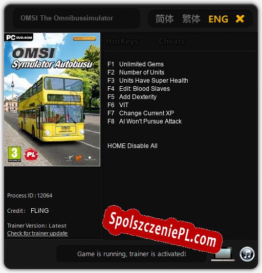 OMSI The Omnibussimulator: Treinador (V1.0.33)